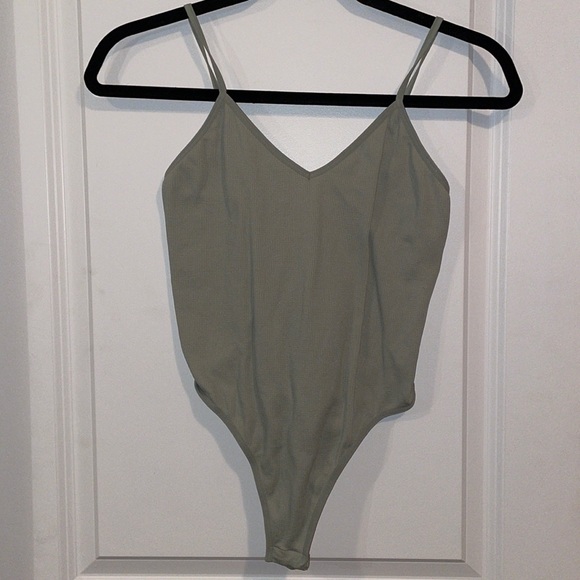 NWB- sage coloured bodysuit - Picture 1 of 3